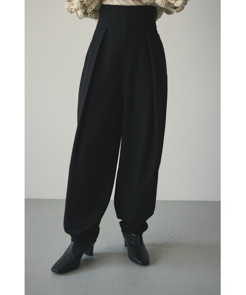 STYLEMIXER(スタイルミキサー)の「バックオープンフォルムパンツ(その他パンツ・レディース・ブラック/ミント/グレー・SMALL/MEDIUM)」の2枚目の写真