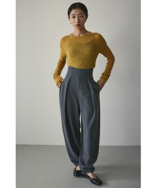 STYLEMIXER(スタイルミキサー)の「バックオープンフォルムパンツ(その他パンツ・レディース・ブラック/ミント/グレー・SMALL/MEDIUM)」の14枚目の写真