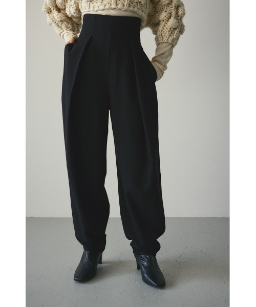 STYLEMIXER(スタイルミキサー)の「バックオープンフォルムパンツ(その他パンツ・レディース・ブラック/ミント/グレー・SMALL/MEDIUM)」の5枚目の写真