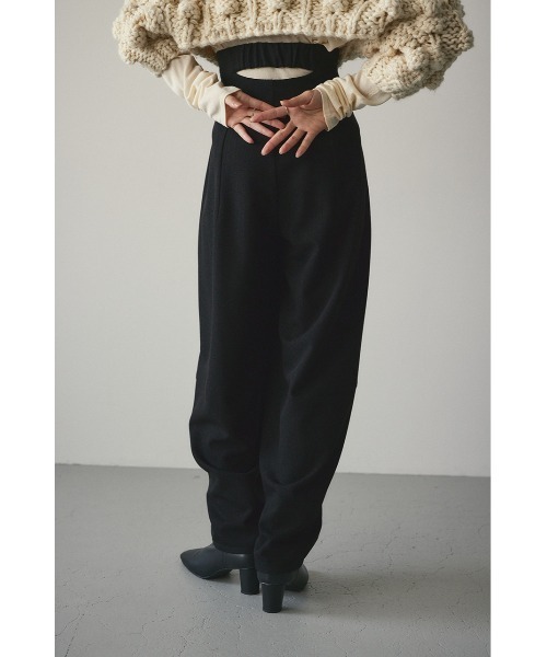 STYLEMIXER(スタイルミキサー)の「バックオープンフォルムパンツ(その他パンツ・レディース・ブラック/ミント/グレー・SMALL/MEDIUM)」の6枚目の写真