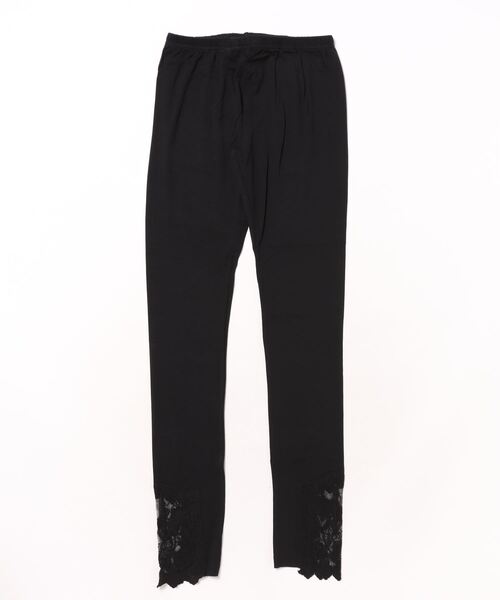 iS ScoLar(イズスカラー)の「543222:カトラリーとブドウの刺繍レースレギンス(レギンス/スパッツ・レディース・杢グレー/ブラック・M)」の15枚目の写真