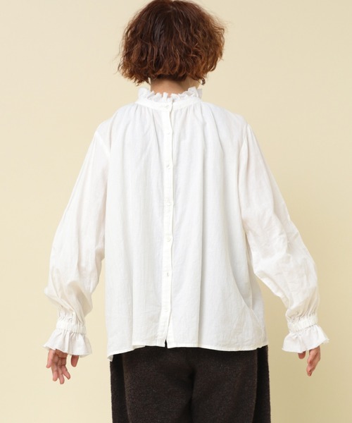 B2860 2WAYフリルカラーシャツブラウス（シャツ/ブラウス）｜RNA-N（アールエヌエーエヌ）