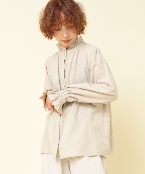 B2860 2WAYフリルカラーシャツブラウス（シャツ/ブラウス）｜RNA-N（アールエヌエーエヌ）