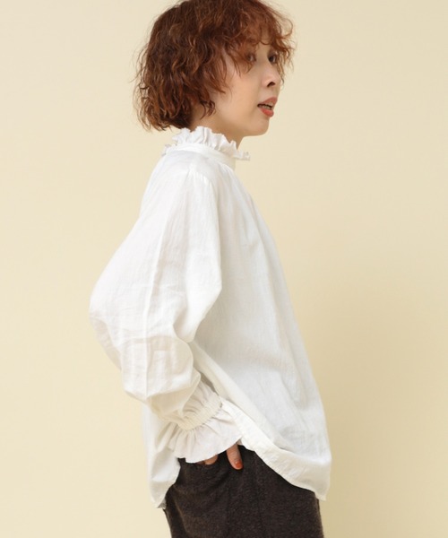 B2860 2WAYフリルカラーシャツブラウス（シャツ/ブラウス）｜RNA-N（アールエヌエーエヌ）