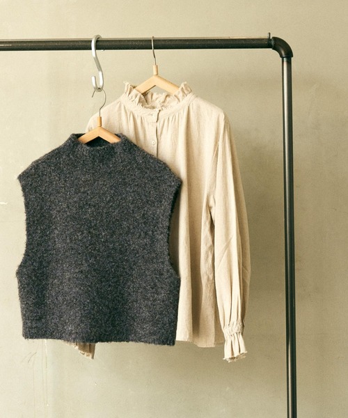 B2860 2WAYフリルカラーシャツブラウス（シャツ/ブラウス）｜RNA-N（アールエヌエーエヌ）