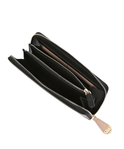 Paul Smith(ポールスミス)の「HEART PULL LONG PURSE/ 863578 W916(財布・レディース・コーラル/ピンク/ブラック・FREE)」の8枚目の写真