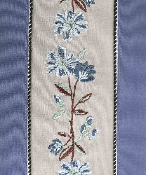somari imagination（ソマリ イマジネーション）の「花柄刺繍ジャージパンツ（その他パンツ・レディース・ブラック/ブルー・2/1）」の16枚目の写真