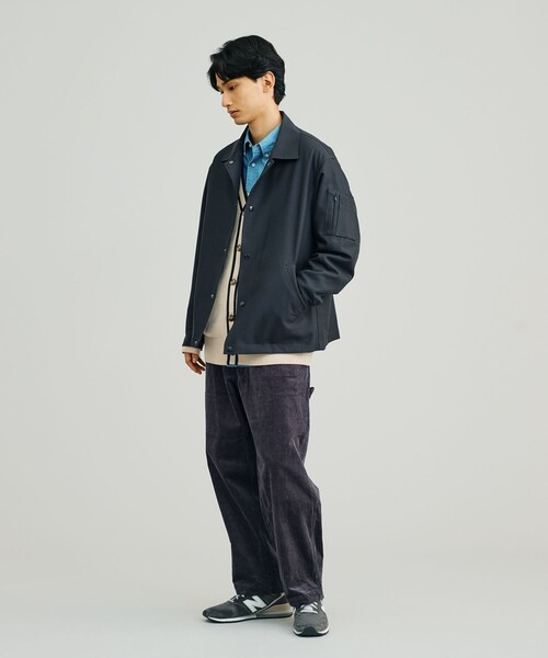 J.PRESS YORK STREET(ジェイプレスヨークストリート)の「【UNISEX】ANTI PILLING WOOL Vネックカーディガン(カーディガン/ボレロ・メンズ・ライトグレー系/ブラック系/アイボリー系・SMALL/MEDIUM/LARGE)」の18枚目の写真