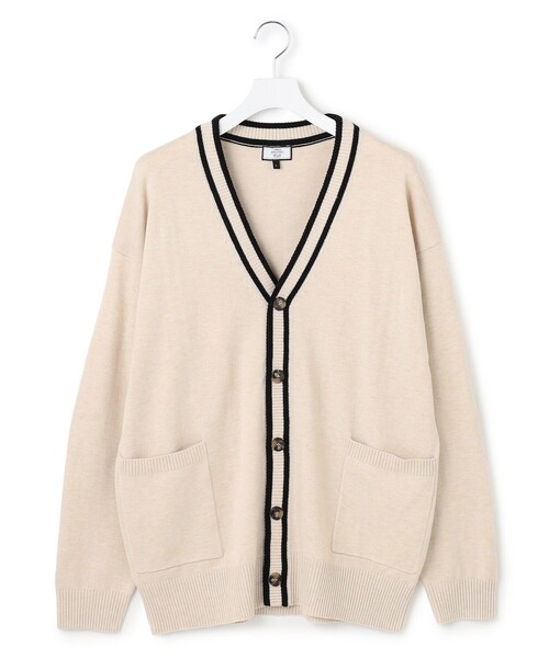 J.PRESS YORK STREET(ジェイプレスヨークストリート)の「【UNISEX】ANTI PILLING WOOL Vネックカーディガン(カーディガン/ボレロ・メンズ・ライトグレー系/ブラック系/アイボリー系・SMALL/MEDIUM/LARGE)」の19枚目の写真