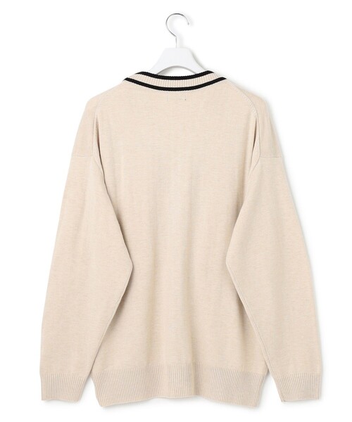 J.PRESS YORK STREET(ジェイプレスヨークストリート)の「【UNISEX】ANTI PILLING WOOL Vネックカーディガン(カーディガン/ボレロ・メンズ・ライトグレー系/ブラック系/アイボリー系・SMALL/MEDIUM/LARGE)」の20枚目の写真