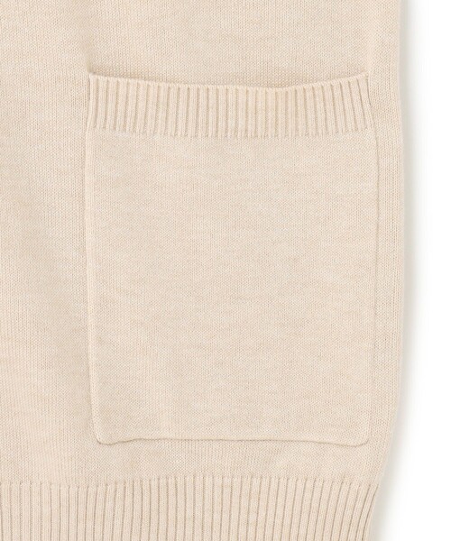 J.PRESS YORK STREET(ジェイプレスヨークストリート)の「【UNISEX】ANTI PILLING WOOL Vネックカーディガン(カーディガン/ボレロ・メンズ・ライトグレー系/ブラック系/アイボリー系・SMALL/MEDIUM/LARGE)」の5枚目の写真