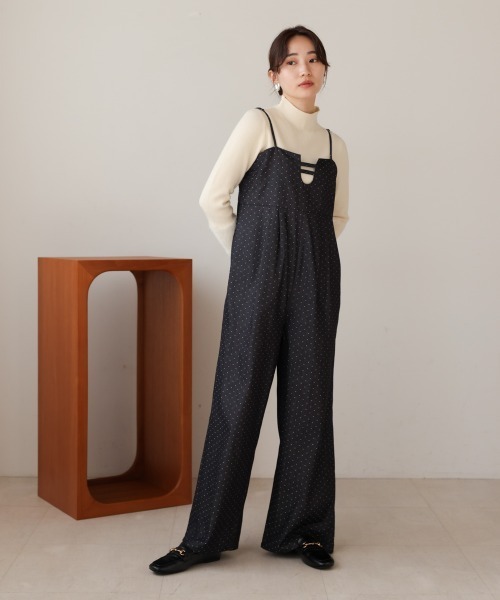 Bab（バブ）の「【S・Mサイズ展開】ビスチェ風オールインワン（つなぎ/オールインワン・レディース・A/グレー・M/S）」の6枚目の写真