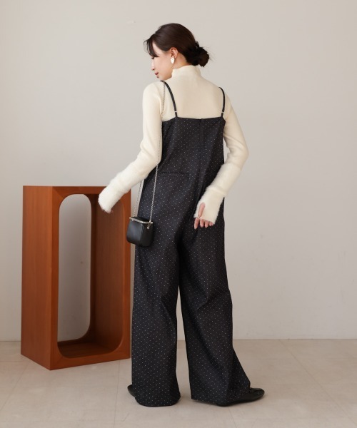 Bab（バブ）の「【S・Mサイズ展開】ビスチェ風オールインワン（つなぎ/オールインワン・レディース・A/グレー・M/S）」の12枚目の写真