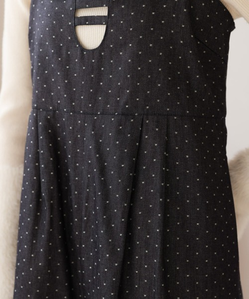 Bab（バブ）の「【S・Mサイズ展開】ビスチェ風オールインワン（つなぎ/オールインワン・レディース・A/グレー・M/S）」の14枚目の写真