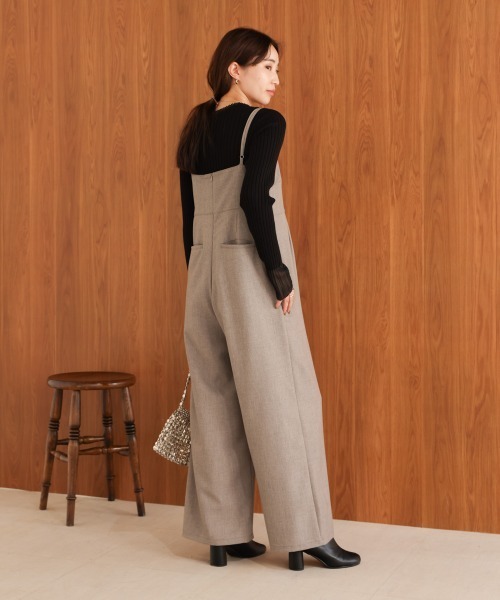 Bab（バブ）の「【S・Mサイズ展開】ビスチェ風オールインワン（つなぎ/オールインワン・レディース・A/グレー・M/S）」の22枚目の写真