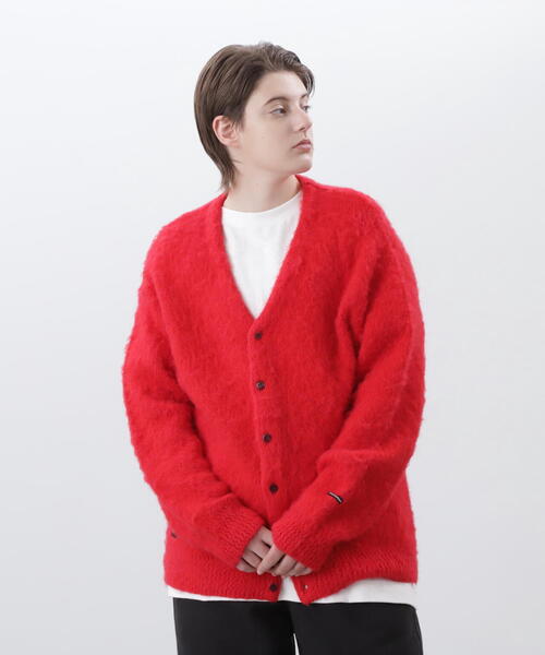 MANASTASH(マナスタッシュ)の「MANASTASH/マナスタッシュ/ABERDEEN KURTIGAN/アバディーンカーディガン(カーディガン/ボレロ・メンズ・ブラック/パープル/モカ/ダークグリーン系/その他7/チャコールグレー/レッド・L/M/S/XL)」の6枚目の写真