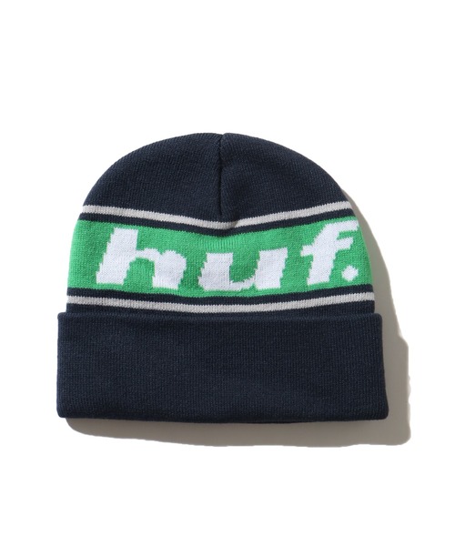 HUF(ハフ)の「【HUF/ハフ】CONTINUAL CUFF BEANIE / コンティニュアル カフ ビーニー(ニットキャップ/ビーニー・メンズ・ネイビー/キナリ/テラコッタ・FREE)」の3枚目の写真