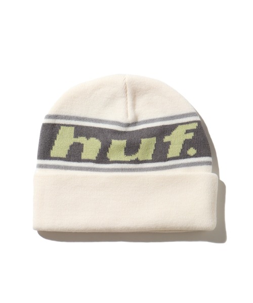 HUF(ハフ)の「【HUF/ハフ】CONTINUAL CUFF BEANIE / コンティニュアル カフ ビーニー(ニットキャップ/ビーニー・メンズ・ネイビー/キナリ/テラコッタ・FREE)」の2枚目の写真