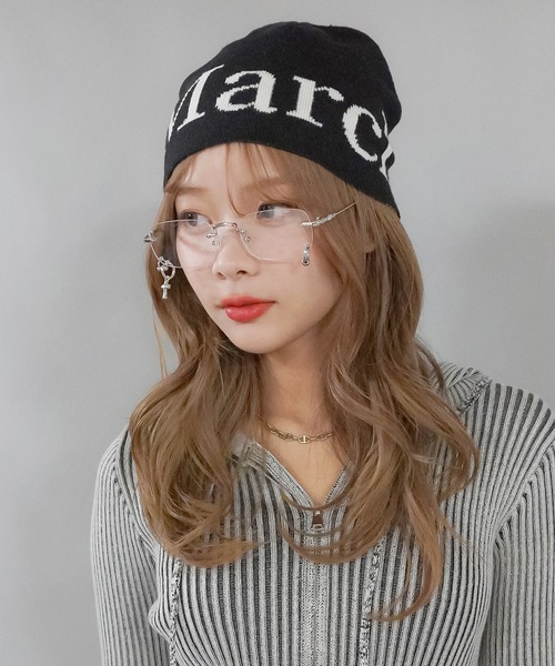 SPINNS(スピンズ)の「トレンド/韓国っぽアイテム☆【ピアスモチーフ付】 リムレスメガネ/フレームレスメガネ/クリアメガネ(メガネ・レディース・A/C/B・ONESIZE)」の11枚目の写真