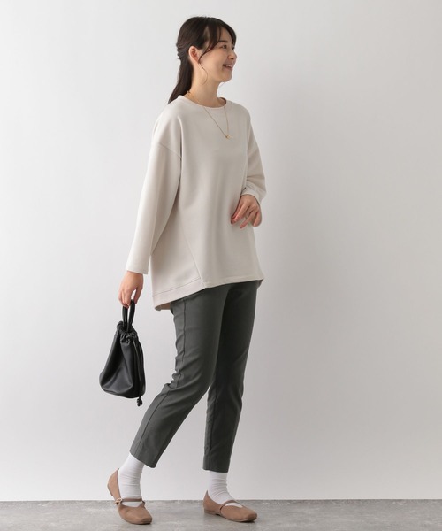 GLOBAL WORK Smile Seed Store(グローバルワーク スマイルシードストア)の「NR起毛ストレッチテーパードパンツ/131070(その他パンツ・レディース・チャコール/グレー/ブルー/ブラック・MEDIUM/X-LARGE/SMALL/LARGE)」の10枚目の写真