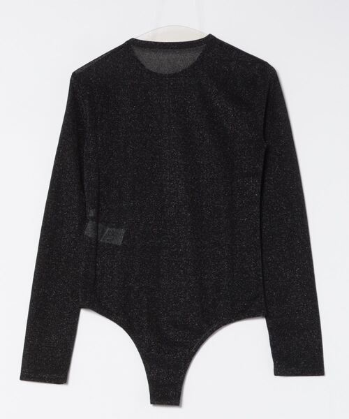 LOWRYS FARM(ローリーズファーム)の「ラメボディースーツLS231305(Tシャツ/カットソー・レディース・ブラック/アイボリー/グレー・FREE)」の15枚目の写真