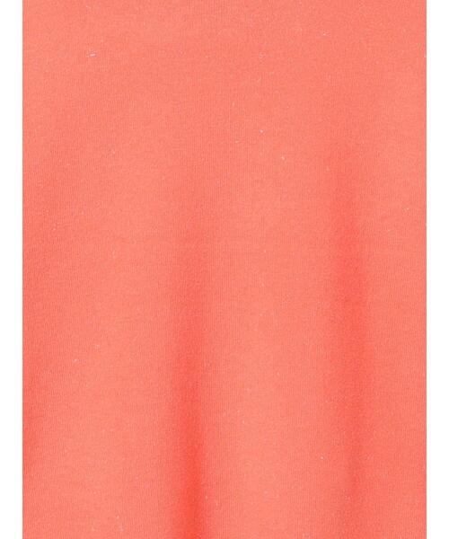 Te chichi TERRASSE（テチチテラス）の「ラメ混Vネックラメライン袖ニット（ニット/セーター・レディース・オレンジ/グレー/オフホワイト/グリーン・F）」の21枚目の写真