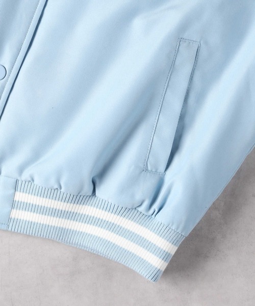 Right-on（ライトオン）の「【VIVIAN BLUE】中綿ブルゾン（ブルゾン・キッズ・サックスブルー・130/140/150/160）」の6枚目の写真