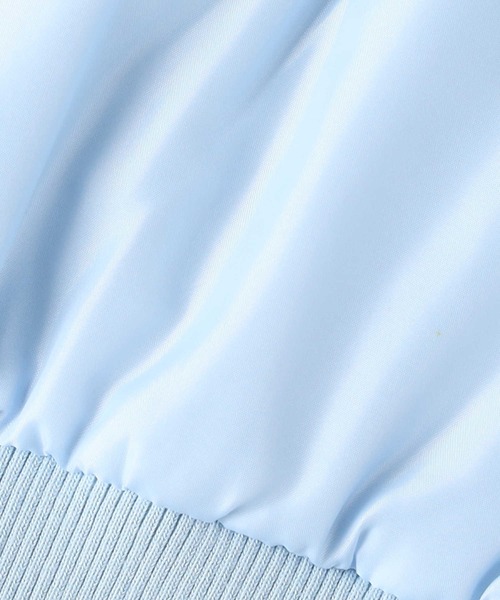 Right-on（ライトオン）の「【VIVIAN BLUE】中綿ブルゾン（ブルゾン・キッズ・サックスブルー・130/140/150/160）」の8枚目の写真