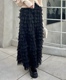 Chico | ボリュームチュールロングスカート(スカート)