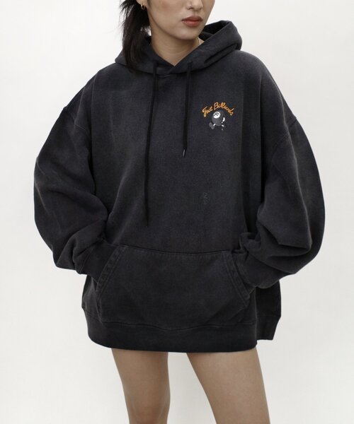 WHO'S WHO gallery（フーズフーギャラリー）の「【UNISEX/ユニセックス】COOPER FACTビリヤードパーカー（パーカー・レディース・ネイビー/ライトグレー/ブラック・LARGE/X-LARGE）」の5枚目の写真