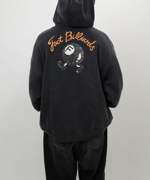 WHO'S WHO gallery（フーズフーギャラリー）の「【UNISEX/ユニセックス】COOPER FACTビリヤードパーカー（パーカー・レディース・ネイビー/ライトグレー/ブラック・LARGE/X-LARGE）」の9枚目の写真