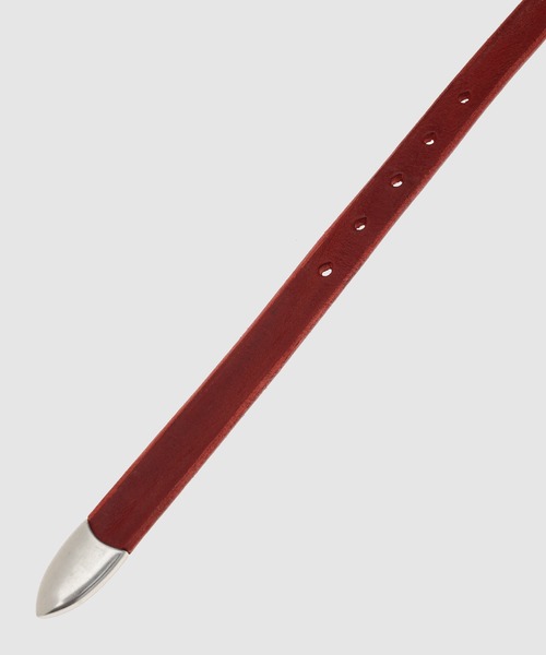 Our Legacy（アワーレガシー）の「OUR LEGACY 2 CM BELT（ベルト・レディース・レッド・70）」の5枚目の写真