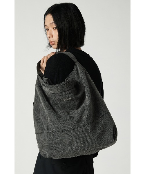 VIVASTUDIO(ビバスタジオ)の「デニムバッグ / DENIM BAG(ショルダーバッグ・メンズ・チャコール・FREE)」の9枚目の写真