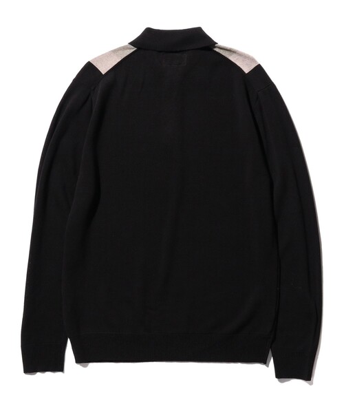 【美品】BEAMSGOLF 長袖ポロシャツ　黒 【美品】BEAMS-GOLF-ビームス