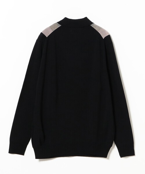 新品 beams plus ニット ポロシャツ ビームス BEAMS PLUS（ビームス プラス）Zip Knit Polo Mesh（シャツ