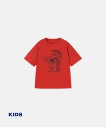 LANVIN en Bleu（ランバンオンブルー）の「【LANVIN en Bleu ESSENTIAL】KIDS VOLNEY / ”アルベール” プリントTシャツ（Tシャツ/カットソー）」
