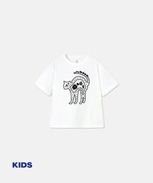 LANVIN en Bleu（ランバンオンブルー）の「【LANVIN en Bleu ESSENTIAL】KIDS VOLNEY / ”アルベール” プリントTシャツ（Tシャツ/カットソー）」
