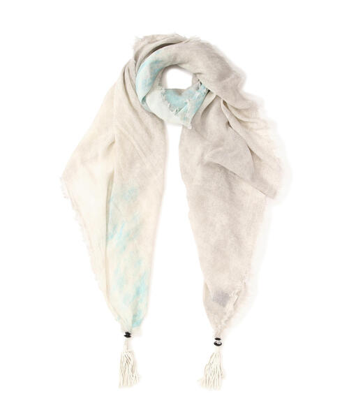 KMRii（ケムリ）の「KMRii/ケムリ/Powder Storm Square Stole03（ストール/ショール・レディース・ホワイト・F）」の2枚目の写真