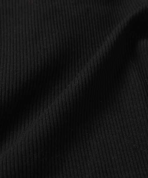 bijorie（ビジュリィ）の「【bijorie】カップ付きリブスクエアキャミ／NEW BASIC 25SS（キャミソール・レディース・カーキ/ブラック/オフホワイト/サックスブルー・LARGE/MEDIUM/LG）」の7枚目の写真