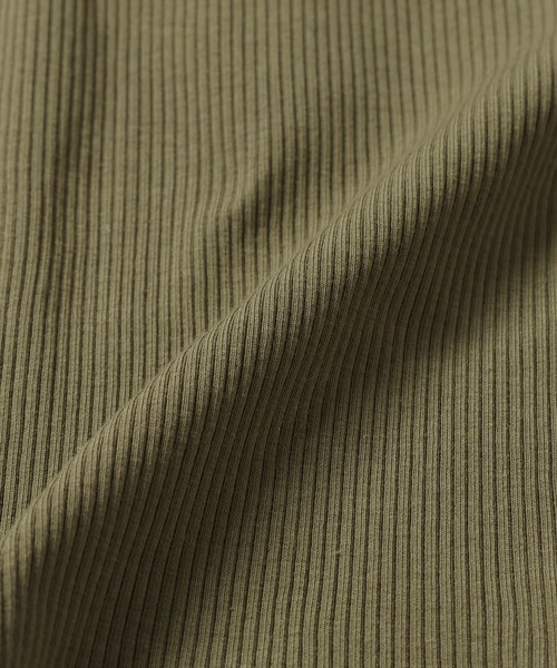 bijorie（ビジュリィ）の「【bijorie】カップ付きリブスクエアキャミ／NEW BASIC 25SS（キャミソール・レディース・カーキ/ブラック/オフホワイト/サックスブルー・LARGE/MEDIUM/LG）」の8枚目の写真