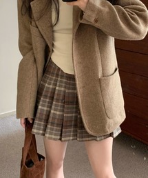 paravion | チェック柄プリーツミニスカート(スカート)