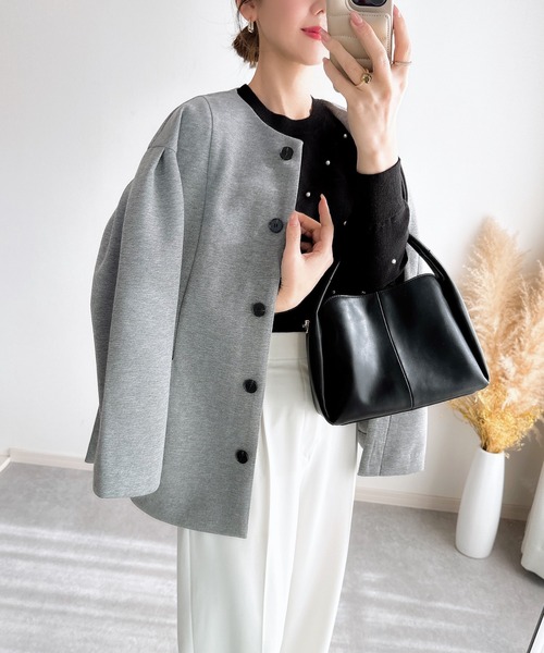 ZOZO限定】袖タックジャケット（その他アウター）｜&. NOSTALGIA