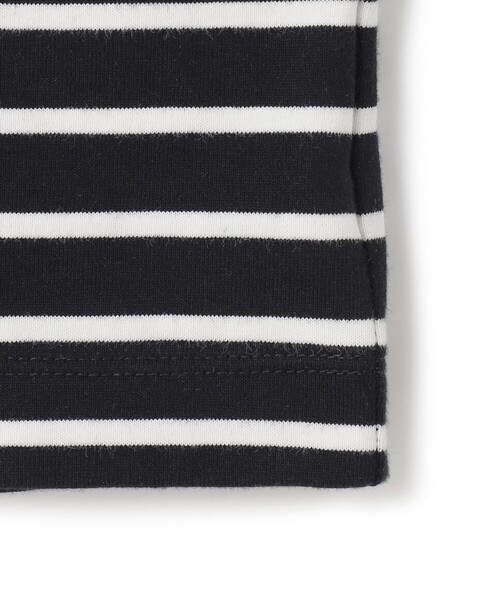 UNFILO（アンフィーロ）の「バックZIP ボーダーT（Tシャツ/カットソー・レディース・ブラック系2/ブラック系1・MEDIUM/SMALL）」の10枚目の写真
