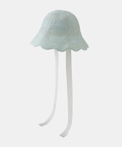 ROPE' PICNIC（ロペピクニック）の「【KIDS】【Casselini/キャセリーニ】チューリップリボンハット（ハット・キッズ・サックスブルー/キナリ・FREE）」の14枚目の写真