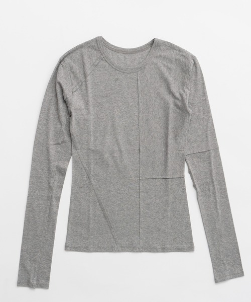 PRANK PROJECT(プランクプロジェクト)の「シアーフライスレイヤードトップ / Sheer Fraise Layered Top(Tシャツ/カットソー・レディース・グレー・FREE)」の18枚目の写真