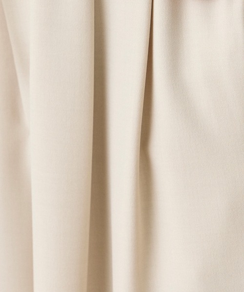 INED（イネド）の「ドライギャバ ベルテッドパンツ（その他パンツ・レディース・ブラック/ベージュ・9号/11号/7号）」の5枚目の写真