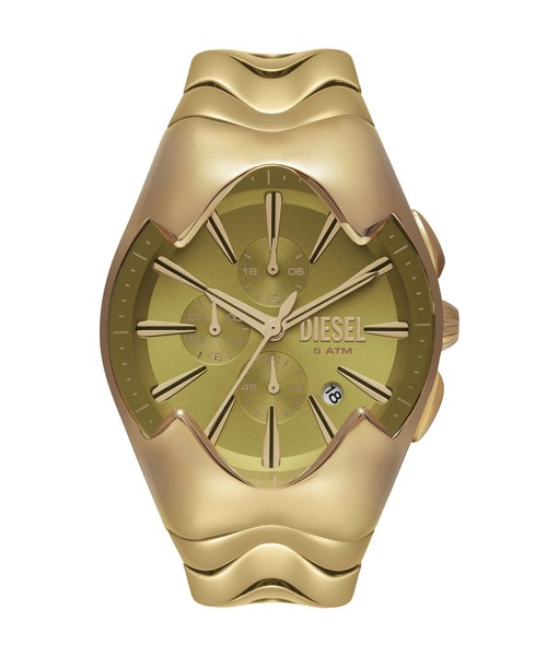 DIESEL(ディーゼル)の「ディーゼル 腕時計 メンズ アナログ ステンレス DZ4681(アナログ腕時計・メンズ・GOLD・FREE)」の1枚目の写真