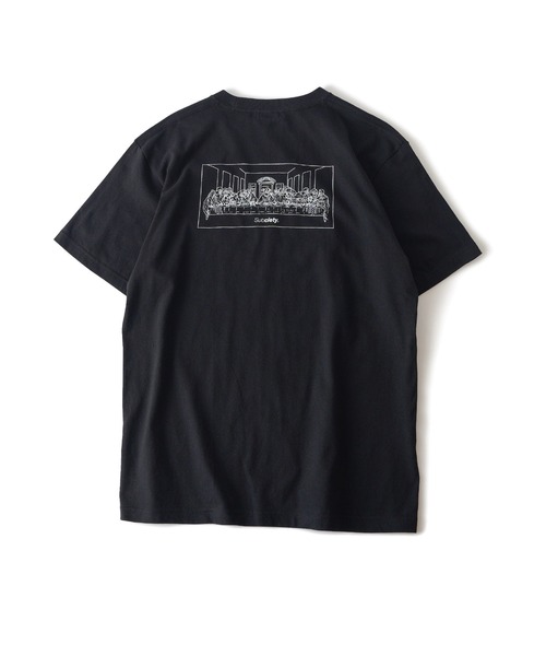 Subciety（サブサエティ）の「First supper tee（Tシャツ/カットソー・メンズ・ブラック×ホワイト/バーガンディー/ブラック×ゴールド/ホワイト×ブラック・SMALL/MEDIUM/LARGE/X-LARGE/XX-LARGE）」の8枚目の写真