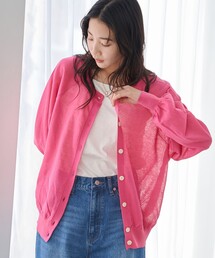 サラコラグラン2wayクルーニットカーディガン