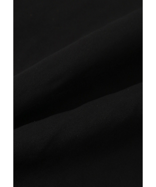 プルミエアロンディスモン　新品タグ付き　サテン裾ドロストパンツ36 ブラック サテン裾ドロストパンツ】｜1er Arrondissement（プルミエ